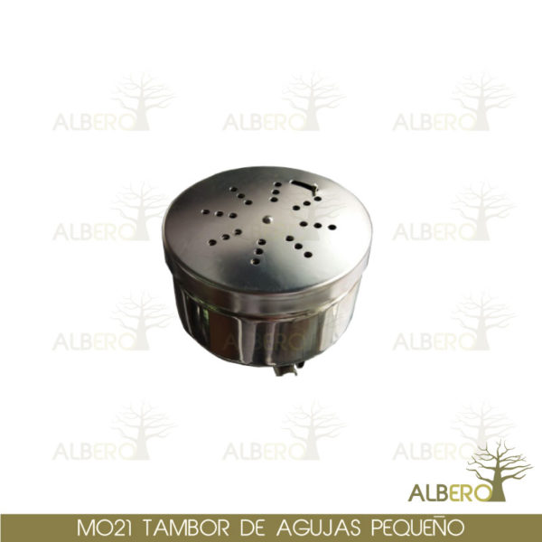 M-021 TAMBOR DE AGUJAS METALICO PEQUEÑO