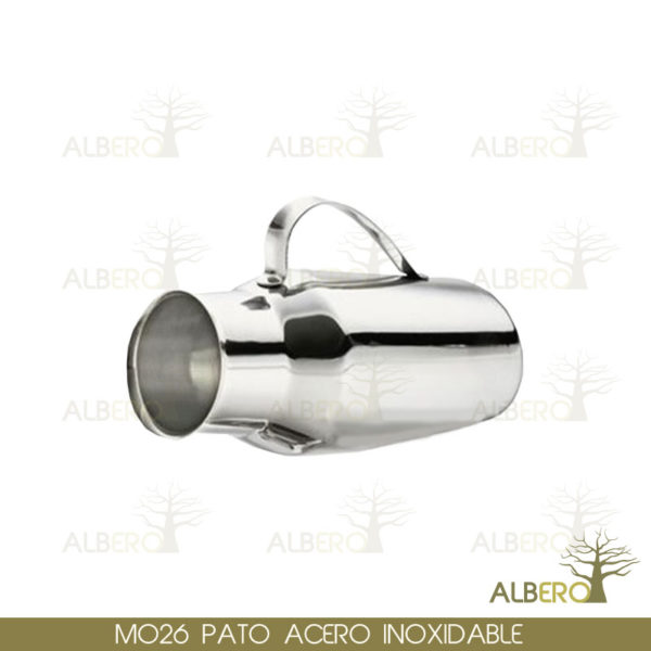 M-026 PATOS ACERO INOXIDABLE TIPO JARRA