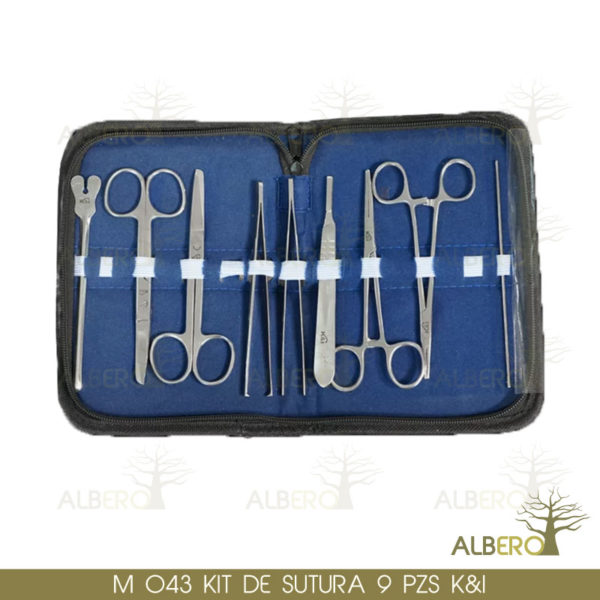 M-043 KIT DE SUTURA 9PZS K&I