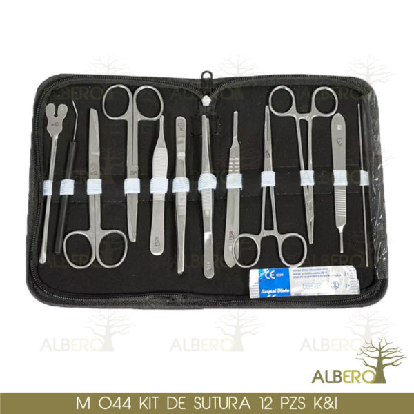 M-044 KIT DE SUTURA 12PZS K&I