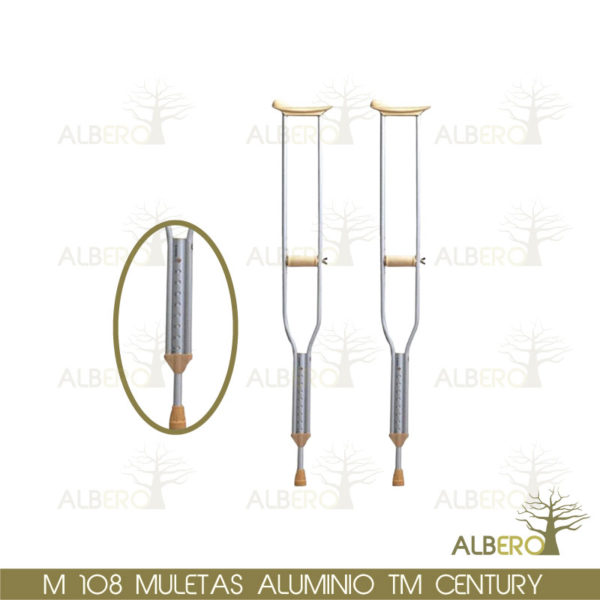 M-108 MULETAS ALUMINIO TM CENTURY