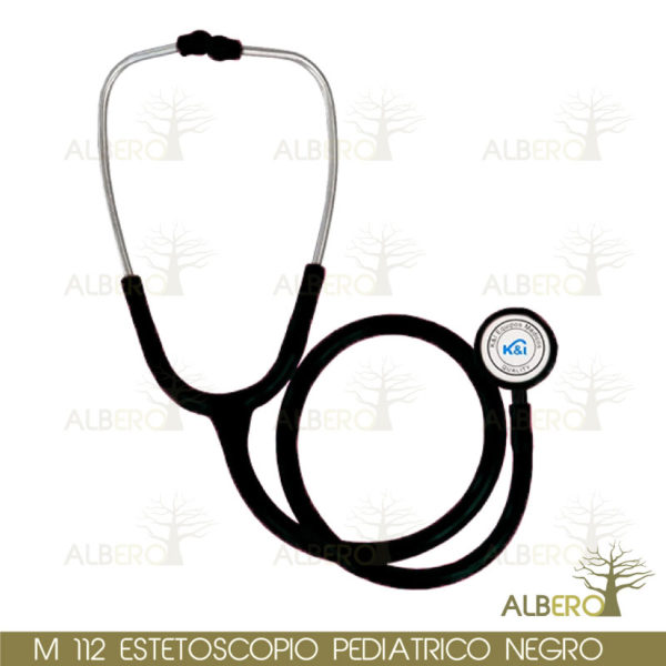 M-112 ESTETOSCOPIO PEDIATRICO NEGRO