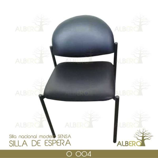 O-004 SILLA SENSA NEGRA