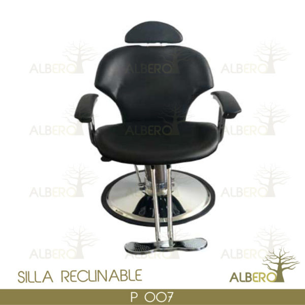 P-007 SILLON DE PELUQUERIA RECLINABLE